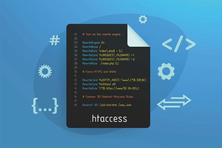 SEO ranking durch .htaccess-Datei